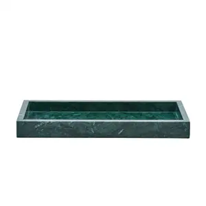 WELLmark - Bakke i marmor - Grøn - 30 x 12 cm