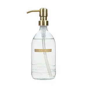 WELLmark - Dish Soap transparent/brass 500ml DISH SOAP BRONZE LABEL