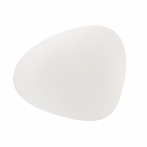 Image of LindDNA - Dækkeserviet curve 37 x 44 cm - white/bull