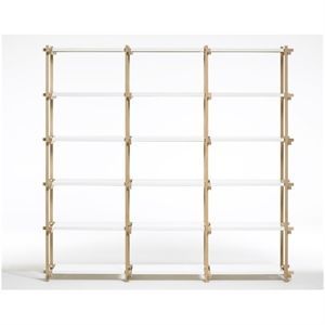 Image of Hay - Woody High nature/white - natur/hvid reol