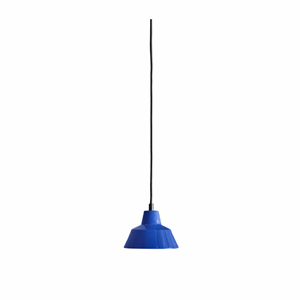 Image of Værkstedslampe i Ø 18 cm - blue