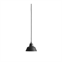 Værkstedslampe i Ø 18 cm - shiny black