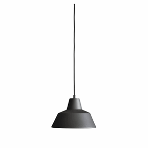 Image of Værkstedslampe i Ø 28 cm - anthracite black