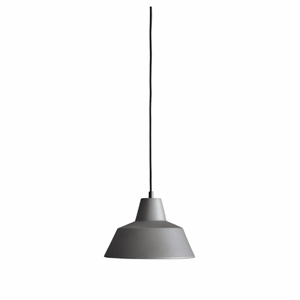 Image of Værkstedslampe i Ø 28 cm - anthracite grey