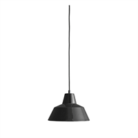 Værkstedslampe i Ø 28 cm - shiny black