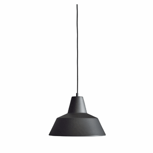 Image of Værkstedslampe i Ø 35 cm - anthracite black