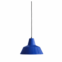 Værkstedslampe i Ø 35 cm - blue