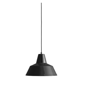 Image of Værkstedslampe i Ø 35 cm - shiny black