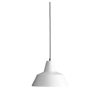 Værkstedslampe i Ø 35 cm - white (blank)