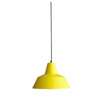 Værkstedslampe i Ø 35 cm - yellow