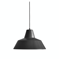 Værkstedslampe i Ø 50 cm - matte black