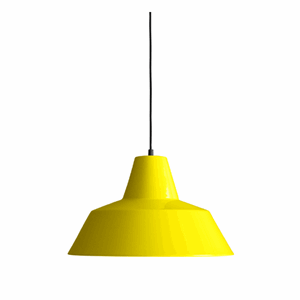 Værkstedslampe i Ø 50 cm - yellow