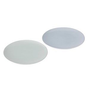 Image of Stelton tallerken - Emma tallerken i blå (sæt m. 2)