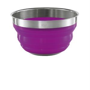 Image of Rösle - Foldbar skål i lilla - Ø 24 cm
