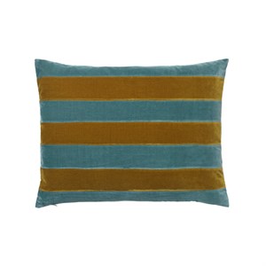 Christina Lundsteen - Zarah pude - Caramel/Pale Blue