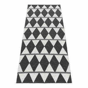 Image of Horredsmattan - Zigge - sort - 70 x 150 cm